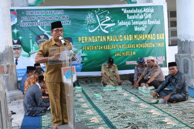 Pemkab Boltim Peringati Maulid Nabi Muhammad SAW