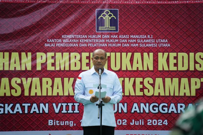 Buka Pelatihan Pembentukan Kesamaptaan, John Batara minta Tingkatkan Kompetensi Teknis 