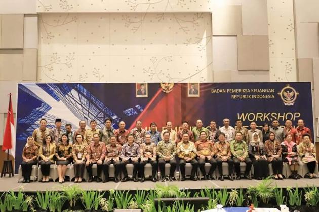 Walikota Bitung Hadiri Workshop BPK RI 