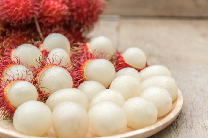 Jangan Tertipu Warna Merah Rambutan Manis, Kenali Ciri-Cirinya Yah!