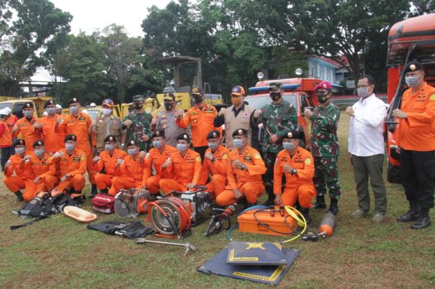 Danlantamal VIII Hadiri Apel Kesiapsiagaan Dalam Penanggulangan Bencana Tahun 2020