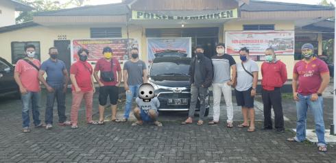 Residivis Kasus Pembunuhan Diringkus Tim Maleo Atas Kasus Penggelapan Mobil Dengan Modus Rental