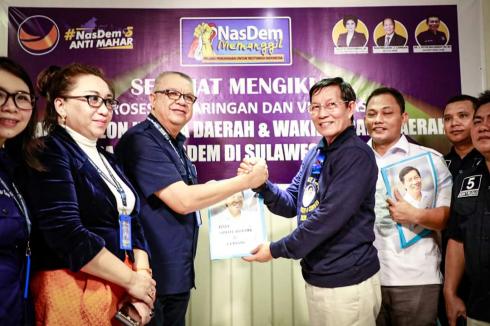 GSVL, Daftar Cagub di Nasdem 