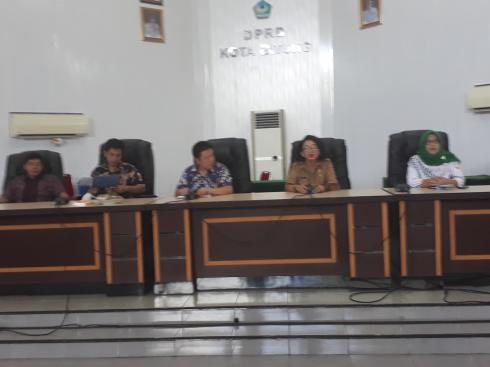 Kunjungan DPRD Salatiga  Diterima Sekwan