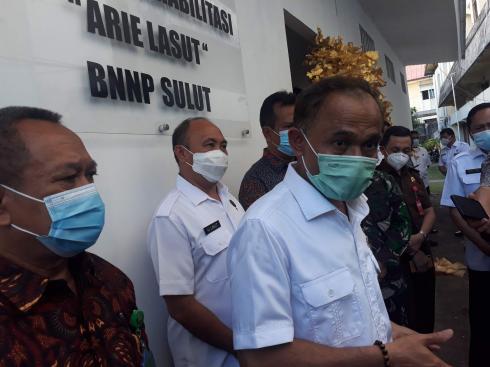 Lembaga  Rehabilitasi Arie Lasut BNNP Sulut Diresmikan Kepala BNN RI