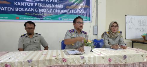 BPN Bolsel Ingatkan Warga, Laporkan Sertifikat Tanah Tahun 2012 agar Terhindar dari Mafia Tanah