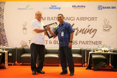 Bandara Sam Ratulangi Ajak Mitra Usaha Coffee Morning Bersama