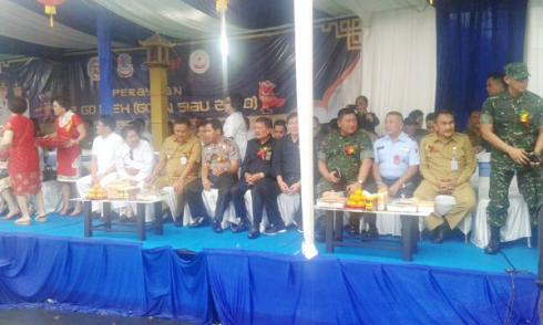 Kapolda Sulut Hadiri Prosesi Cap Go Meh di Manado