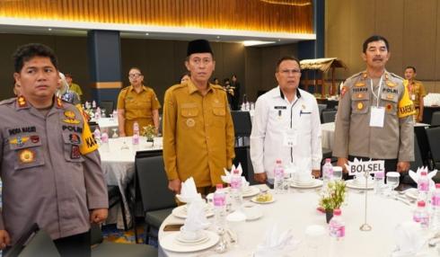 Bupati Hadiri Rakor Netralitas TNI-POLRI dan ASN, Untuk Pemilu 2024 di Sulut
