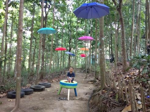 Pengunjung Hutan Kota Meningkat