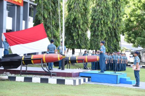 Komandan Guskamla Koarmada II Laksamana Pertama TNI Rachmad Jayadi, Irup Hari Nusantara