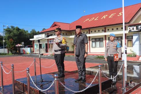 5 Pos Pengamanan Operasi Ketupat 2024 di Wilkum Polres Tomohon