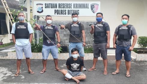 Mencoba Kabur, Preman Kambuhan di tembak