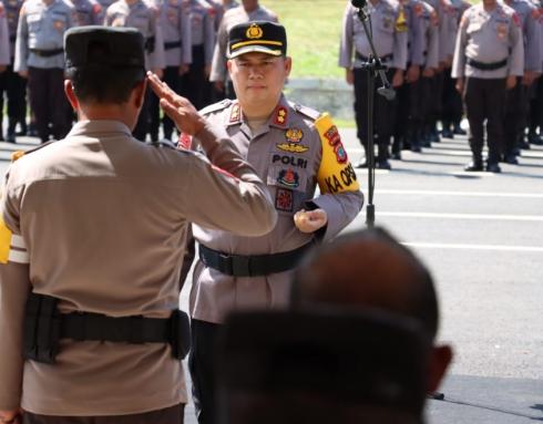 Tekan Kejahatan Pelecehan Seksual, Kapolres Bolsel Turunkan Anggota Lakukan Sosialisai Disekolah