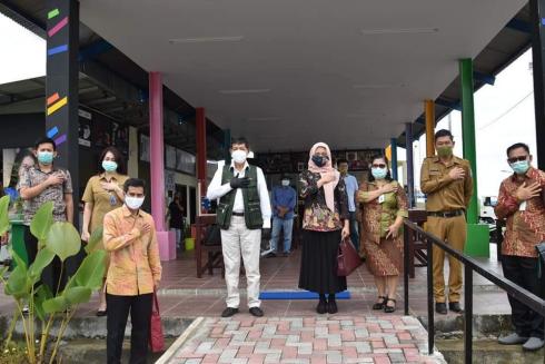 Bertemu Walikota, Stafsus Menkes Mariya Mubarika Inisiasi Gerakan Memutus Mata Rantai Covid-19 di Kota Manado 
