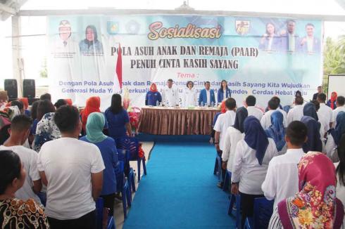 Bupati Bolmong Buka Sosialisasi Pola Asuh Anak dan Remaja