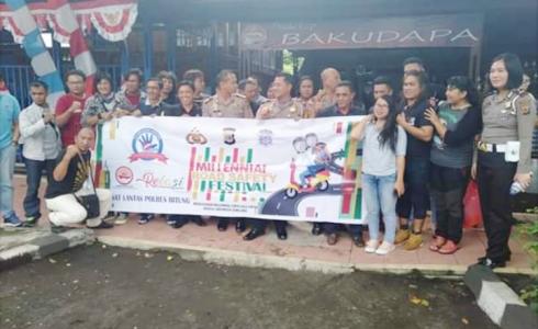 Tekan Angka Lakalantas, Polres Bitung Gelar MRSF