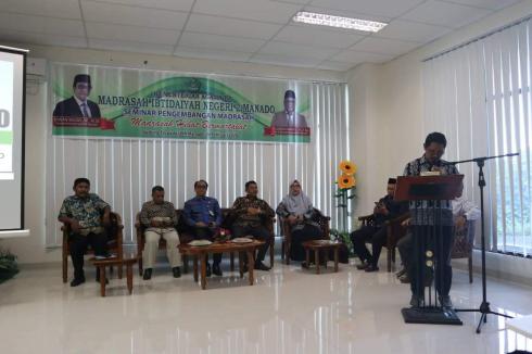 MIN 2 Manado Gelar Seminar Pengembangan Madrasah    