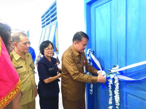 Sekkot Manado Resmikan Gedung Perpusatkaan Hang Tuah