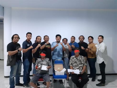 Tim Resmob Polda Sulut Amankan 2 Pelaku Judi Togel