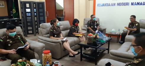 Cek Kesiapan WBK dan WBBM Kejari Manado, Kajati Sulut Lakukan Sidak