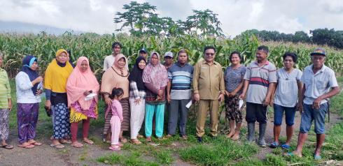 Petani Bitung Curhat Soal Modal