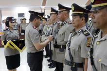 Ketambahan 6 Polres Baru, Kapolda Sulut Lantik 48 Pejabat