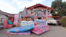 Pemlab Boltim Bantu Korban Bencana Alam di Minsel