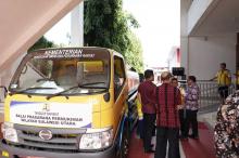 Bantuan Mobil Tangki Tunjang Pelayanan Air Bersih di Kota Bitung