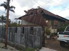 Puting Beliung rusakkan beberapa rumah warga di Tondano