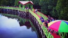 Wisata Mangrove Dudepo Diserbu Wisatawan