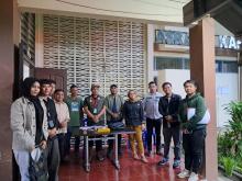 KPU Sitaro Gelar Monitoring E-Coklit Pengungsi Ruang, Lahansang : Semua Wajib Pilih Kami Pastikan Terdaftar