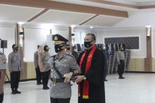 AKBP Norman Sitindaon Resmi Nahkodai Polres Minsel