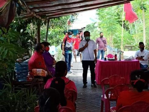 Kampanye di Dua Kecamatan, MM-HH Imbau Warga Patuhi Protokol Kesehatan