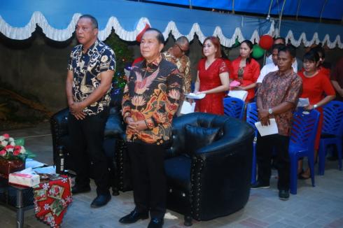 Walikota Hadiri Perayaan Natal Basudara Maluku di Kota Bitung