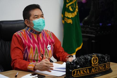 Terkait PPKM Darurat, Jaksa Agung Berikan Arahan Kepada Kajati dan Kajari se- Jawa Bali
