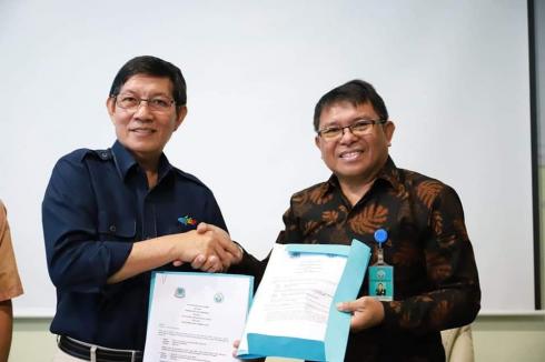 Walikota Tandatangani MoU Bersama Politeknik Nusa Utara