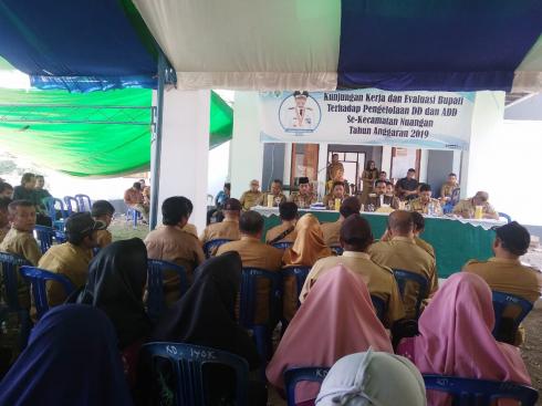 Sehan Evaluasi Dana Desa Nuangan