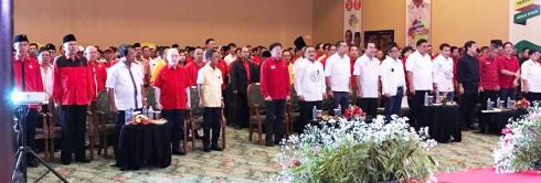 Palandung Hadiri Konsolidasi dan Ikrar TKD Jokowi-Amin