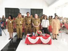 Pemkab Sitaro Gelar Ibadah Menyambut Natal dan HUT ke-19 DWP