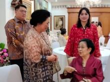 Rita dan Rio Silaturahmi Lebaran di Rumah Ketum Megawati Soekarnoputri