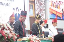 AA RS Hadiri Rapat Paripurna Istimewa dalam rangka HUT ke-399 Kota Manado