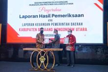 Pemerintah Bolmut Raih Opini WTP ke-6 Dari BPK RI Perwakilan Sulut